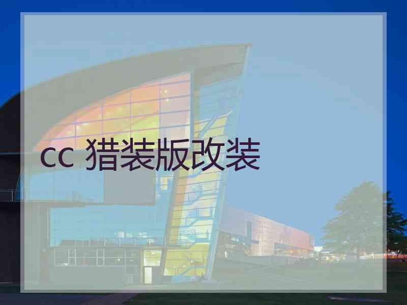 cc 猎装版改装 cc 猎装版改装