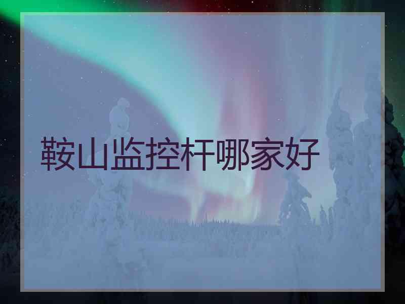 鞍山监控杆哪家好 鞍山监控杆哪家好