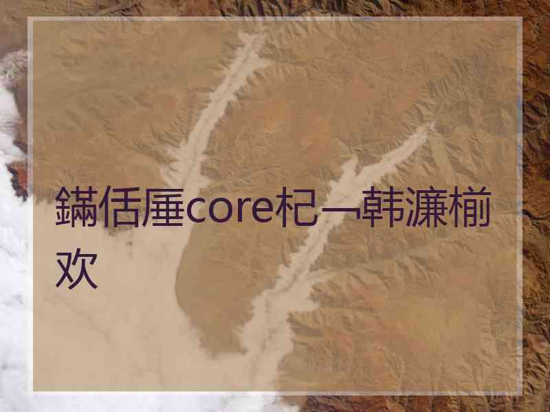 鏋佸厜core杞﹁韩濂椾欢 鏋佸厜core杞﹁韩濂椾欢