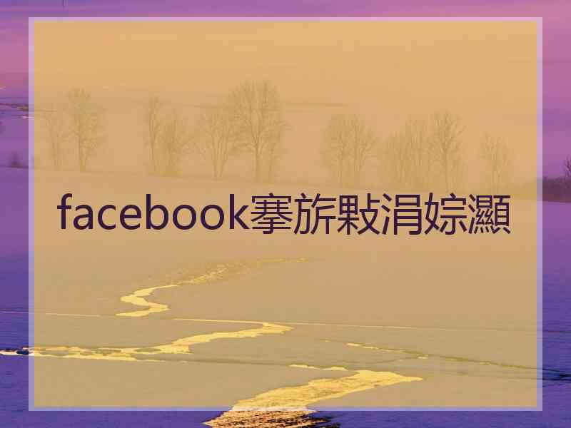 facebook搴旂敤涓婃灦