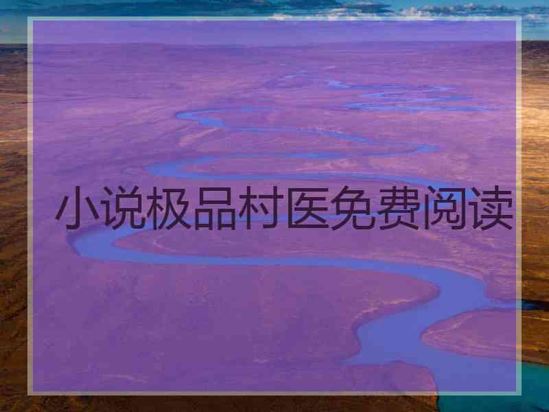 小说极品村医免费阅读