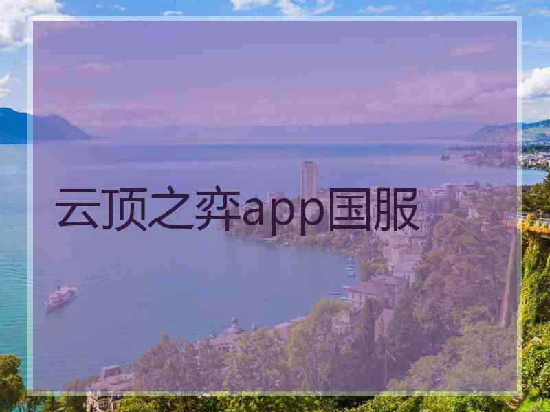 云顶之弈app国服
