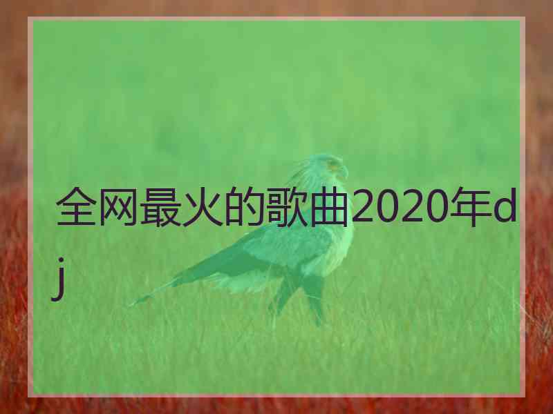 全网最火的歌曲2020年dj