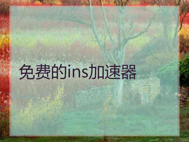免费的ins加速器