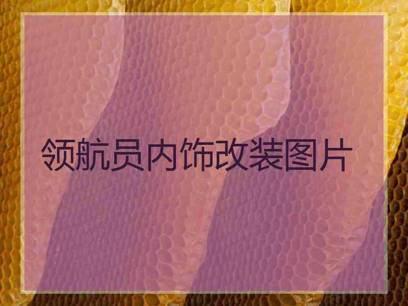 领航员内饰改装图片