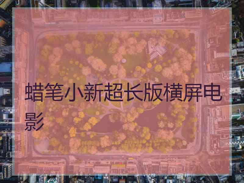 蜡笔小新超长版横屏电影