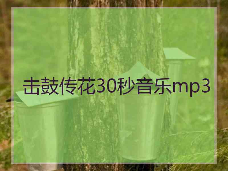 击鼓传花30秒音乐mp3