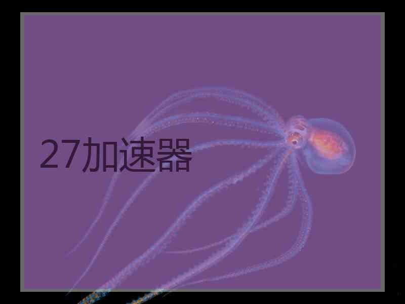 27加速器