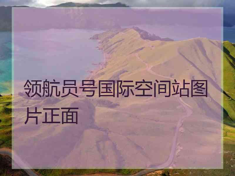 领航员号国际空间站图片正面