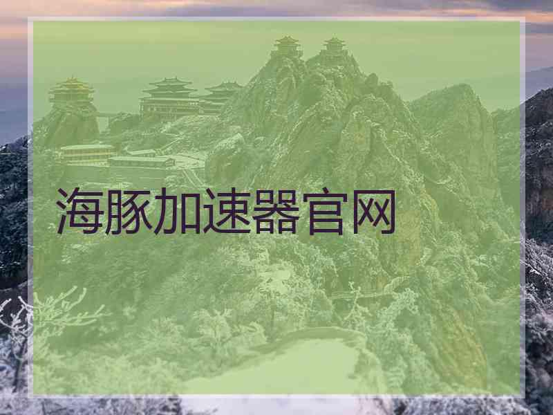 海豚加速器官网