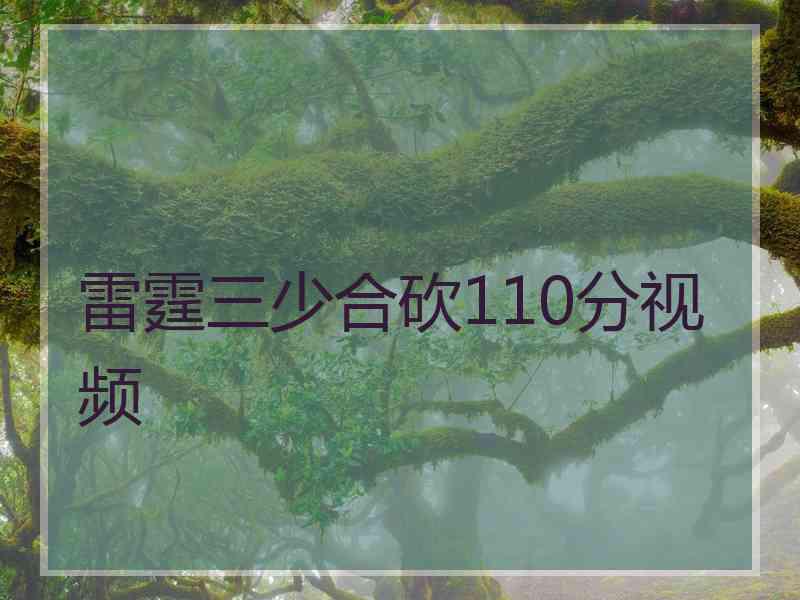 雷霆三少合砍110分视频