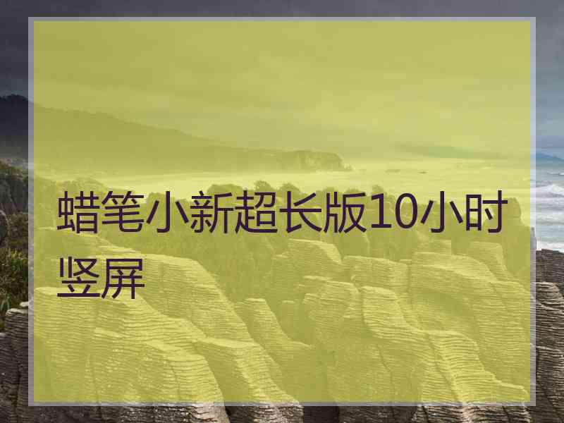 蜡笔小新超长版10小时竖屏