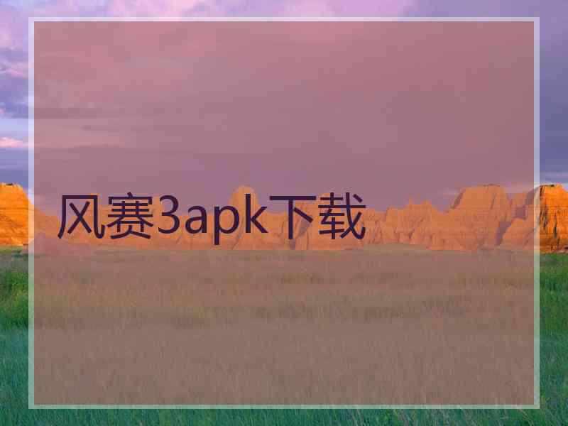 风赛3apk下载