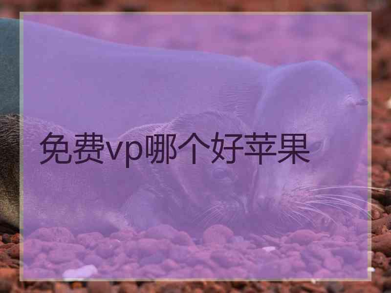 免费vp哪个好苹果