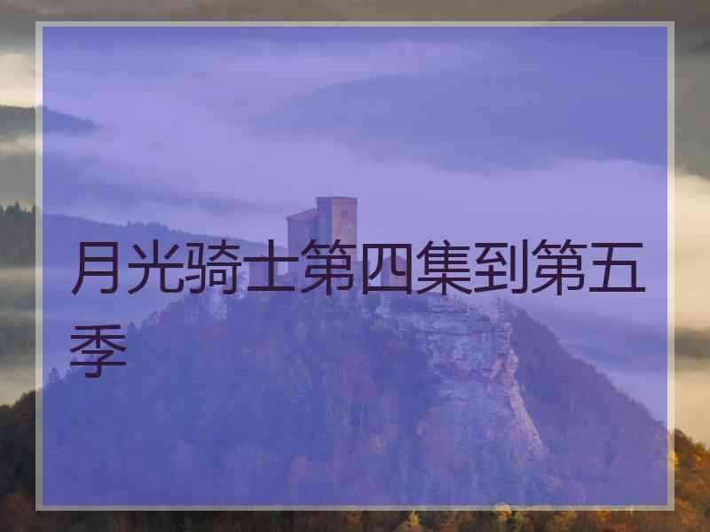 月光骑士第四集到第五季