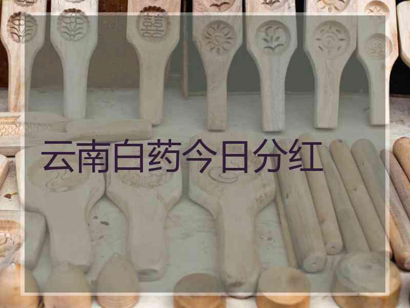 云南白药今日分红