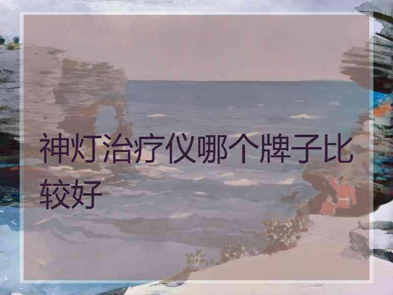 神灯治疗仪哪个牌子比较好