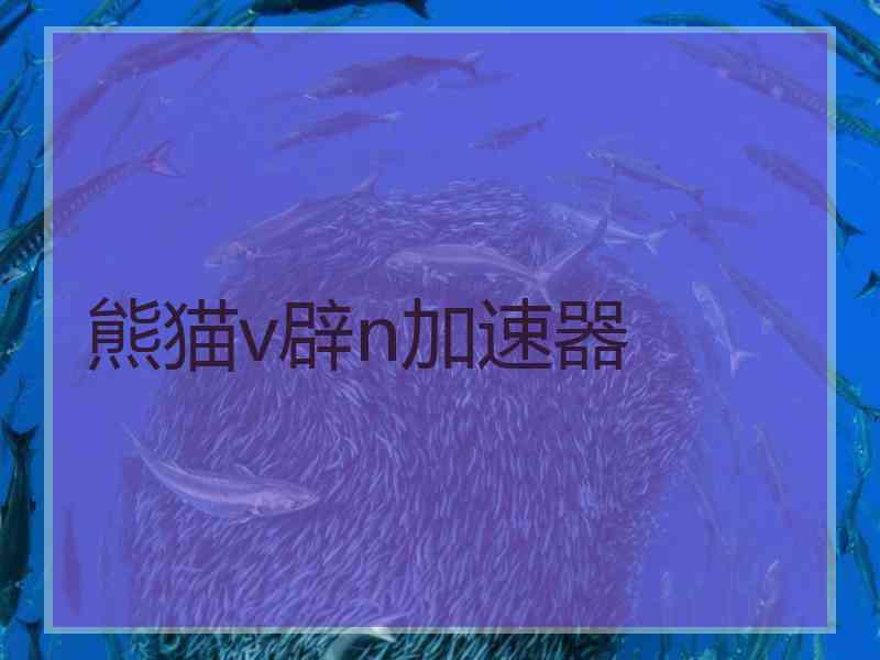 熊猫v辟n加速器