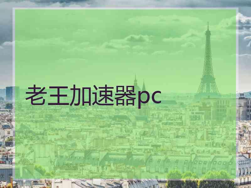 老王加速器pc