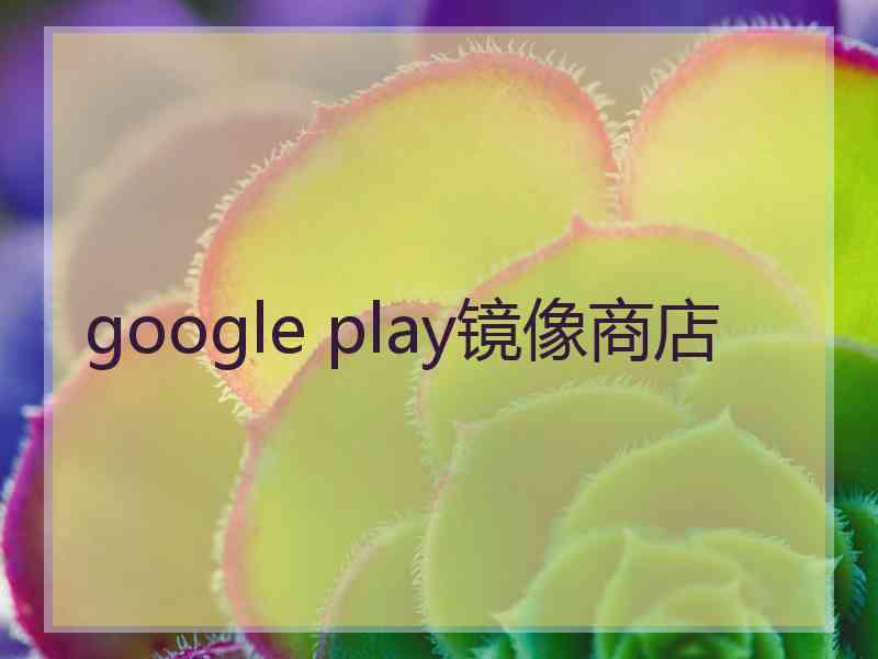 google play镜像商店