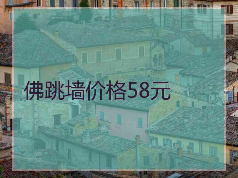 佛跳墙价格58元