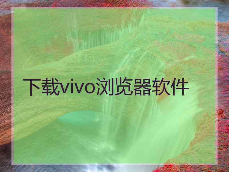 下载vivo浏览器软件