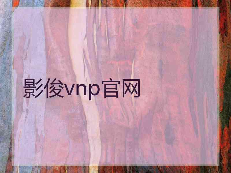 影俊vnp官网