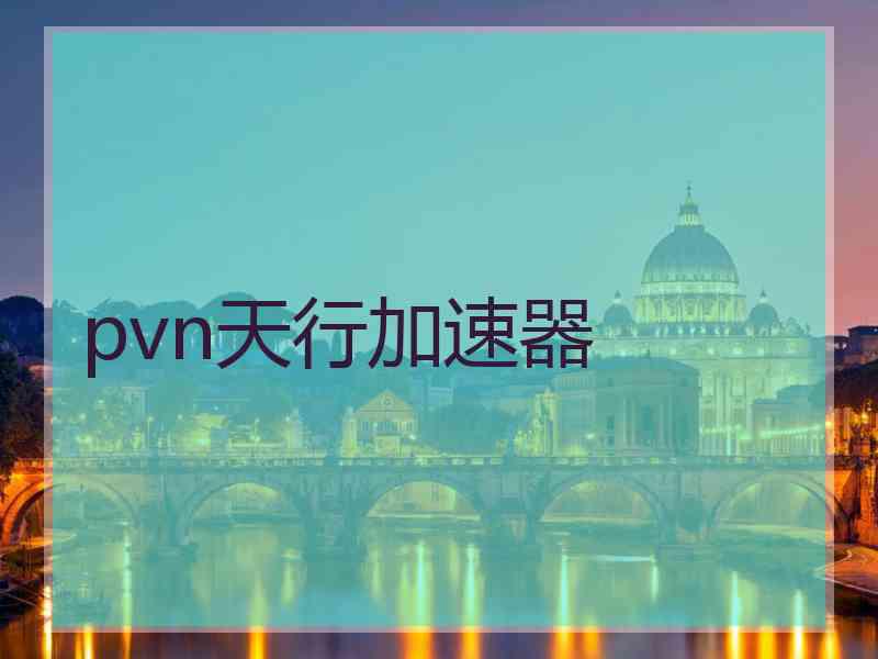 pvn天行加速器
