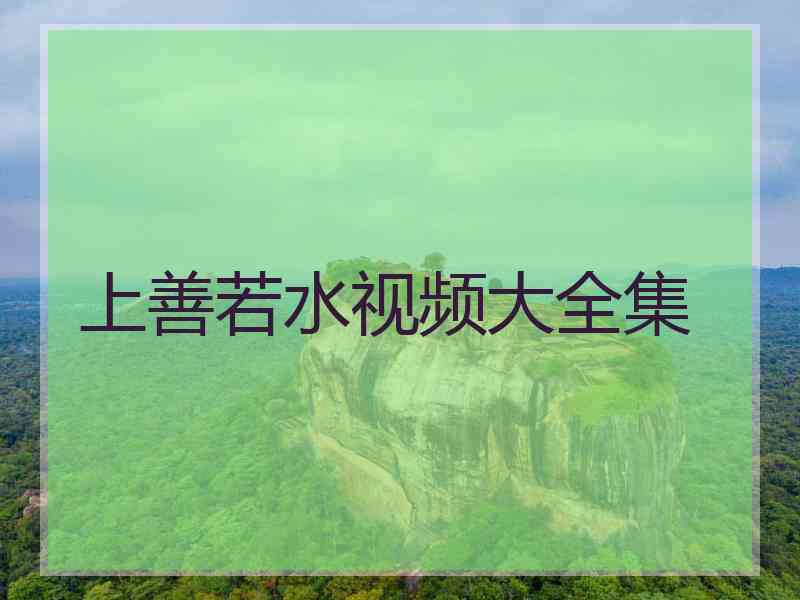 上善若水视频大全集