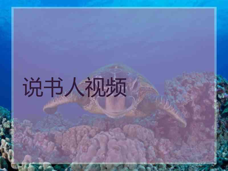 说书人视频