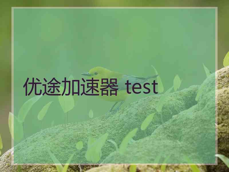 优途加速器 test