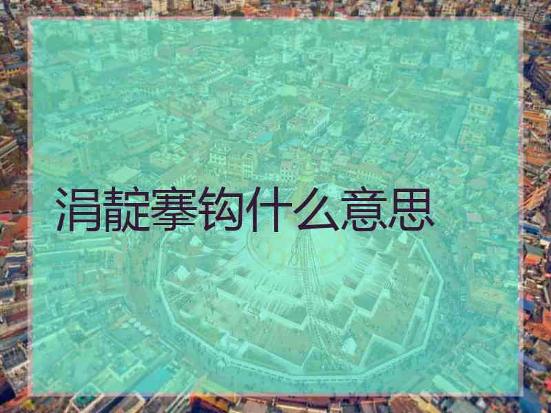 涓靛搴钩什么意思