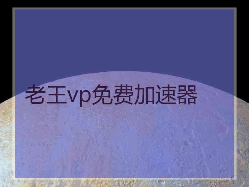 老王vp免费加速器