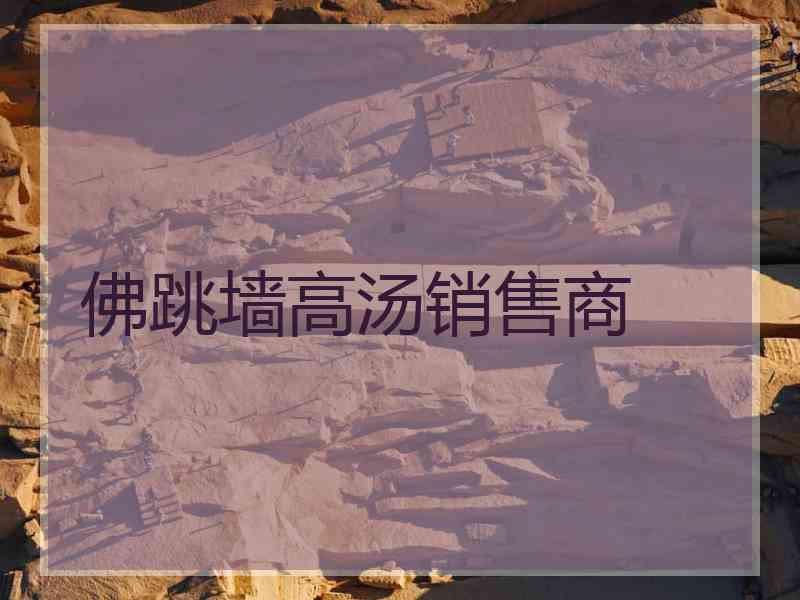 佛跳墙高汤销售商