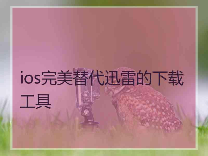 ios完美替代迅雷的下载工具