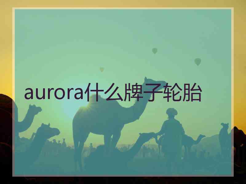 aurora什么牌子轮胎