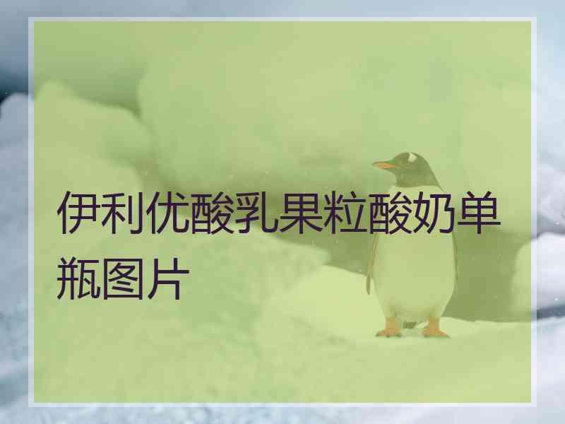 伊利优酸乳果粒酸奶单瓶图片