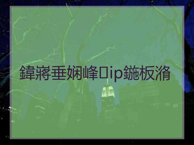鍏嶈垂娴峰ip鍦板潃