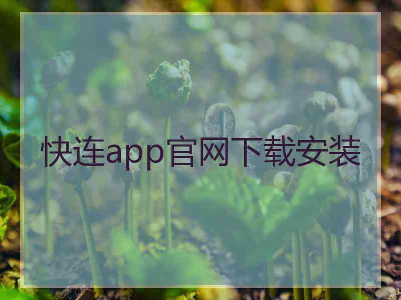 快连app官网下载安装