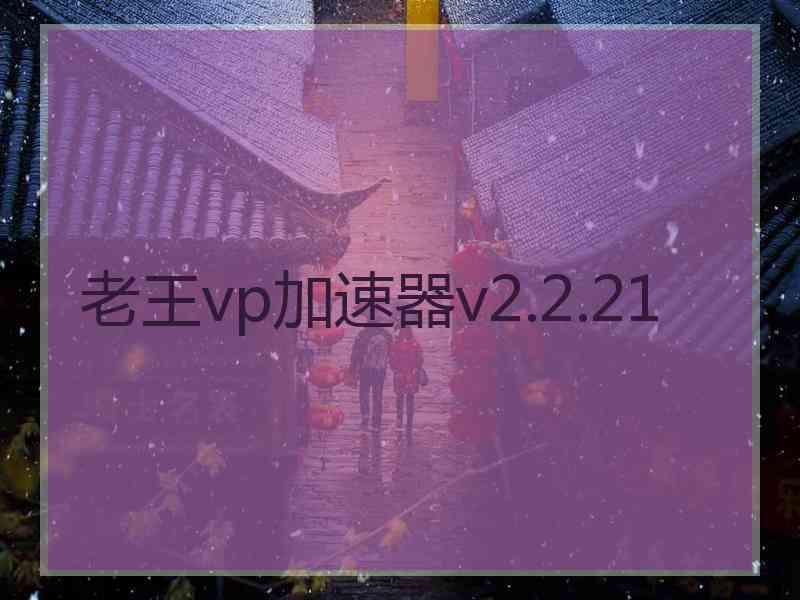 老王vp加速器v2.2.21