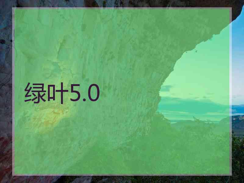 绿叶5.0