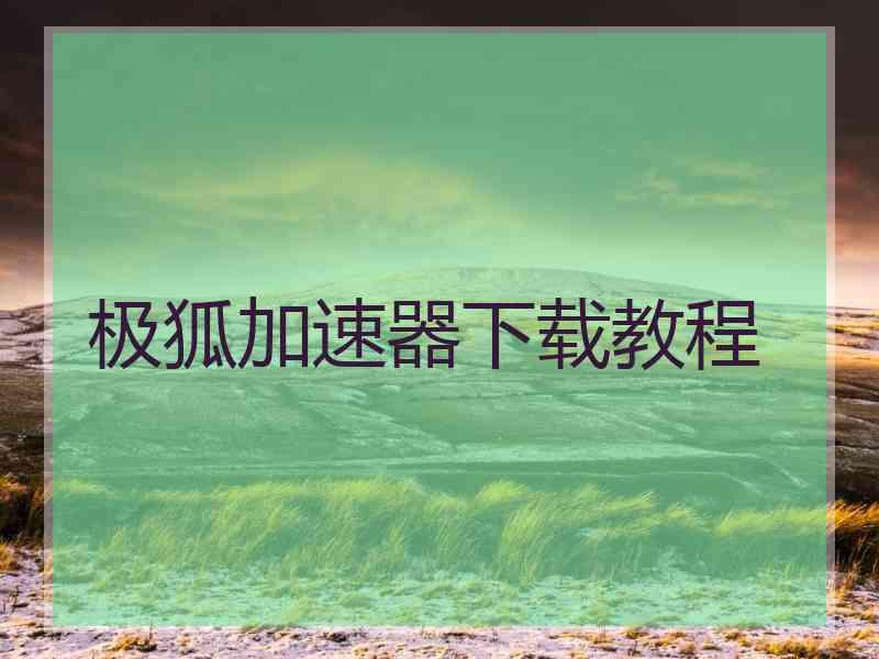 极狐加速器下载教程